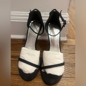 Stuart Weitzman Nudist Sandal.